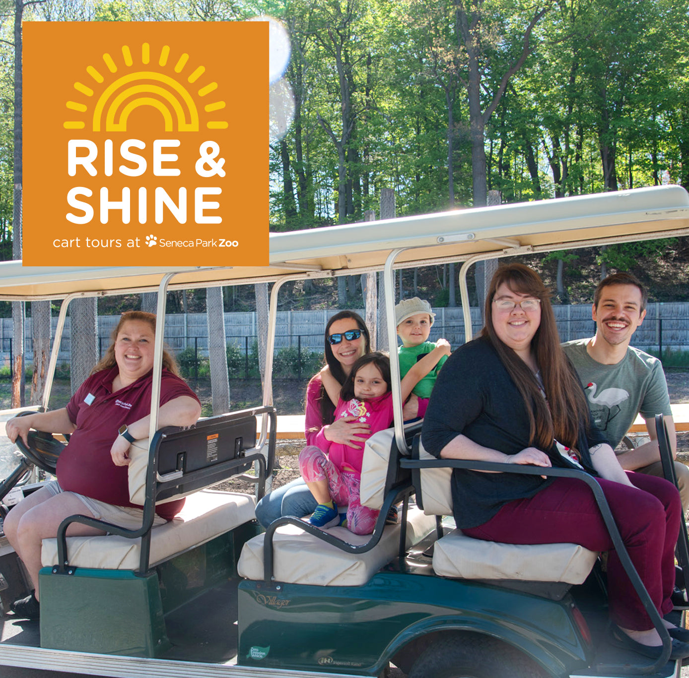2024 Rise and Shine Cart Tours Seneca Park Zoo